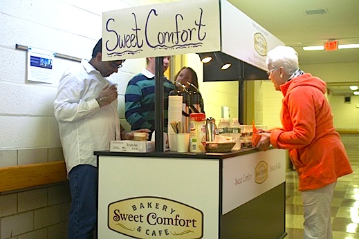 R.A.I.S.E. students to work Sweet Comfort kiosk