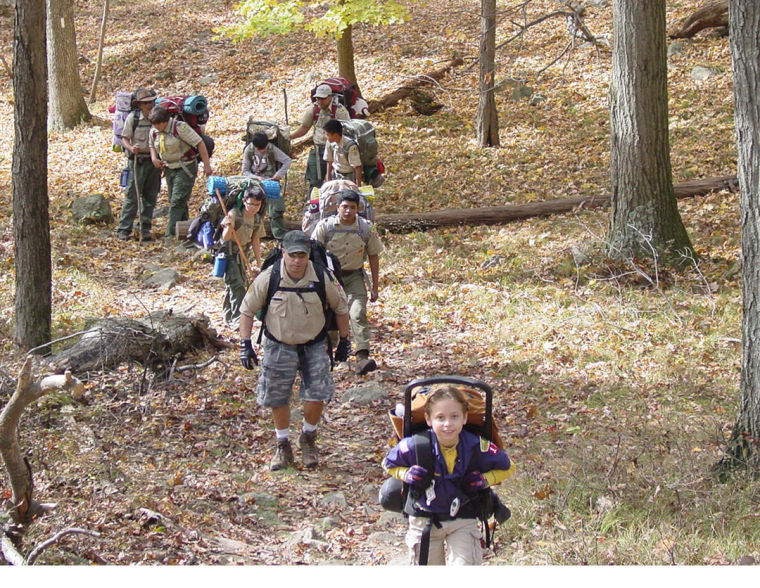 Boy Scouts take to Appalachian Trail