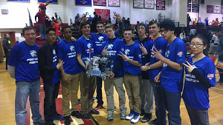 Portledge unveils robotics team at competition Portledge unveils robotics team at competition