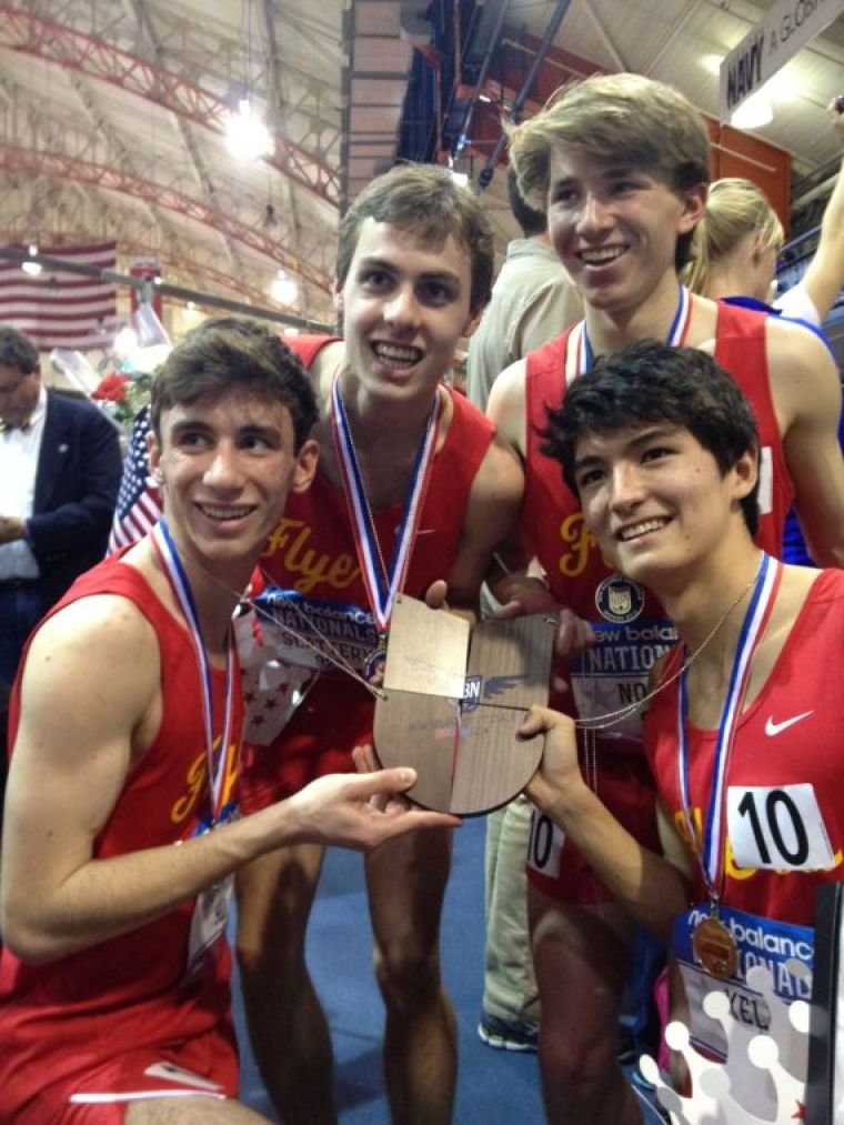 Flyers relay earns national championship Flyers relay earns national championship