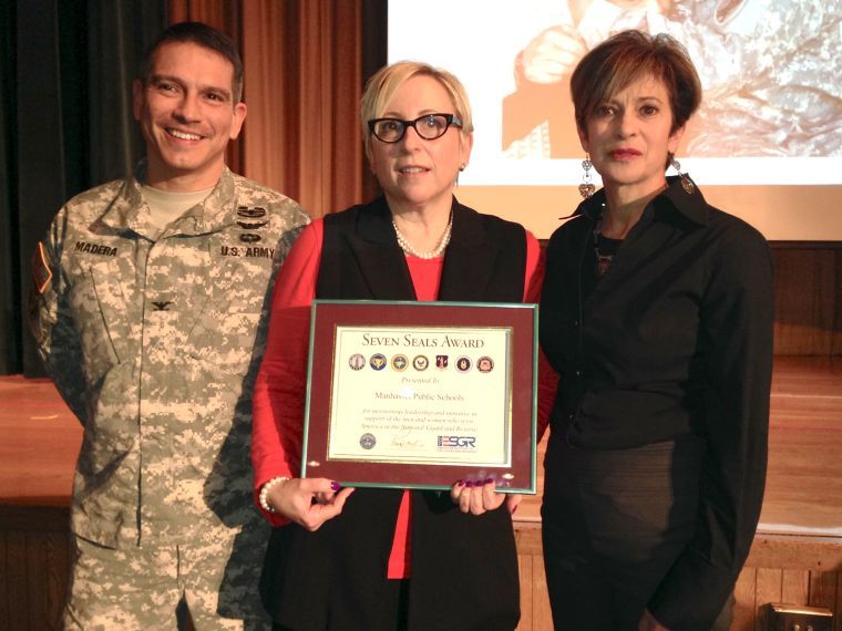 Defense department honors school district Defense department honors school district