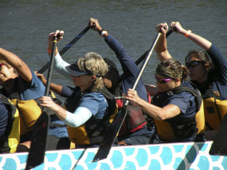 WP women seek glory in dragon boat races