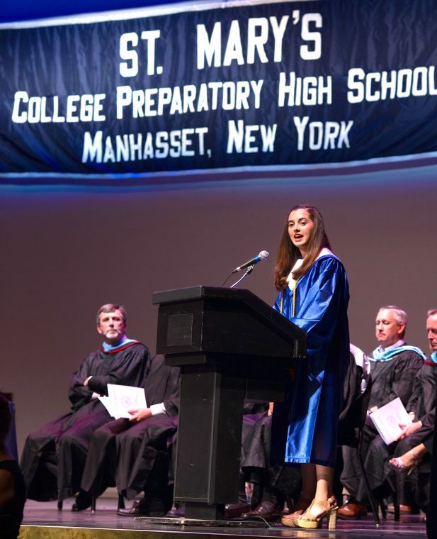 St. Mary’s graduates 152 at Tilles Center ceremony