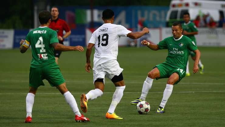 Rain helps Cosmos rally to 2-1 win