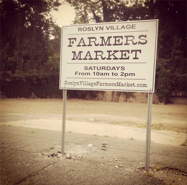 Roslyn village farmers market opens Roslyn village farmers market opens