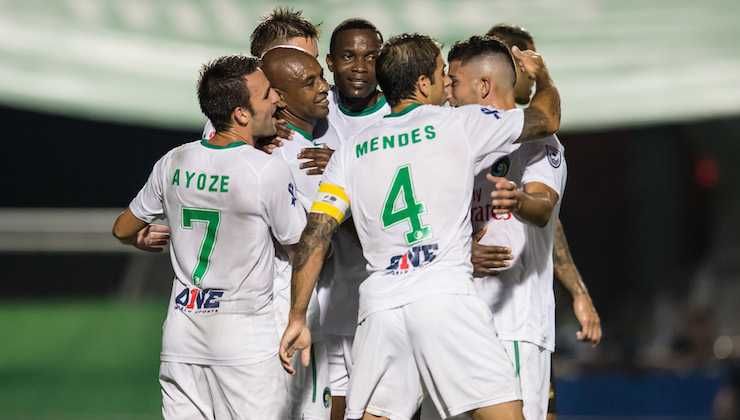 Cosmos battle Strikers, heat in win Cosmos battle Strikers, heat in win