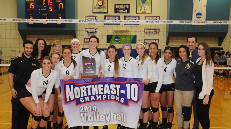 Adelphi women win Northeast-10 v-ball title