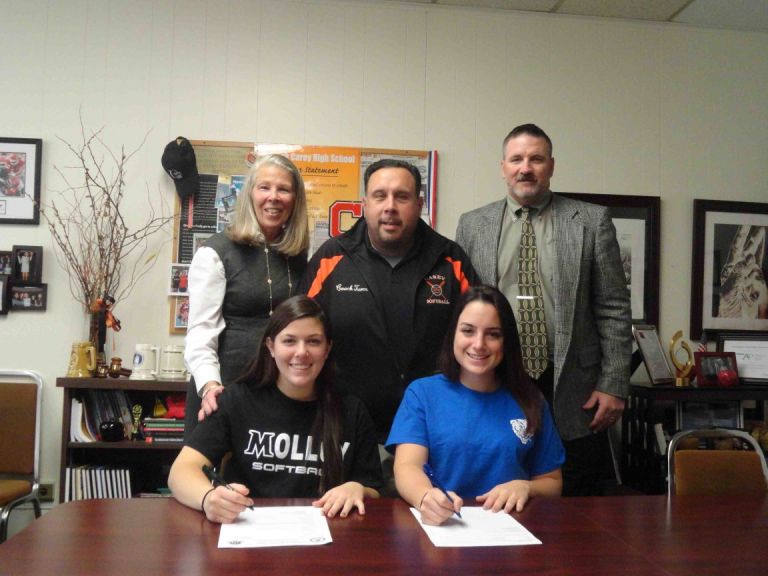 Carey softball star signings