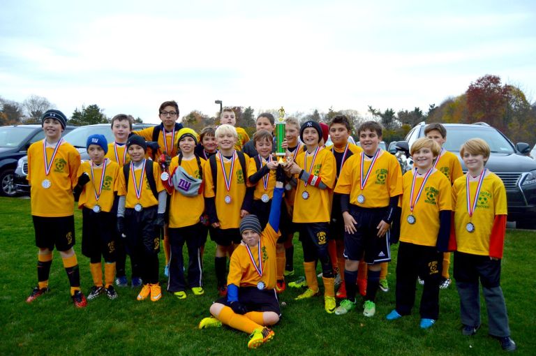 Hat trick leads St. Aidan to soccer championship