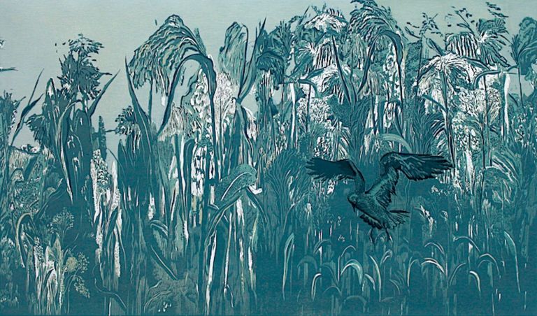 Chinese large-scale woodcut exhibition Chinese large-scale woodcut exhibition