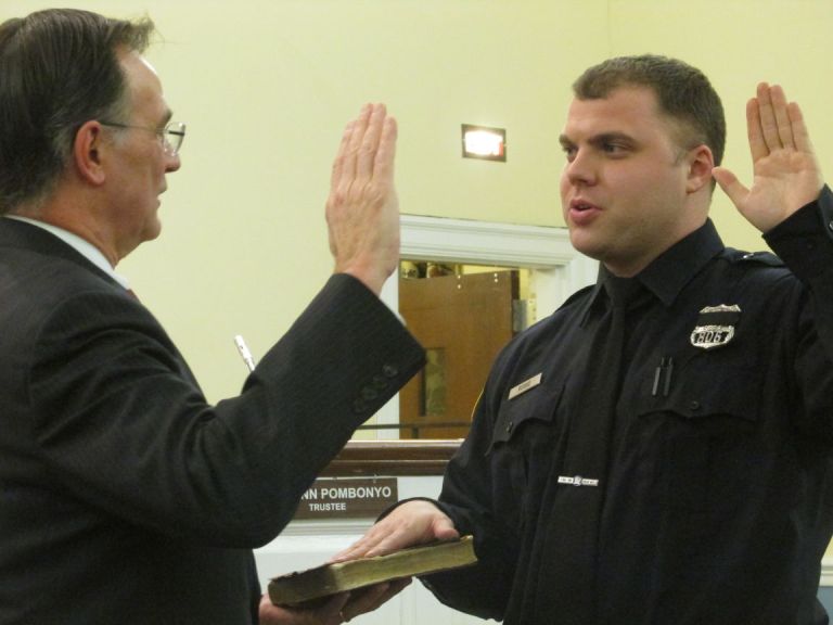 Ex-NYPD cop sworn in to Floral Park Police Department