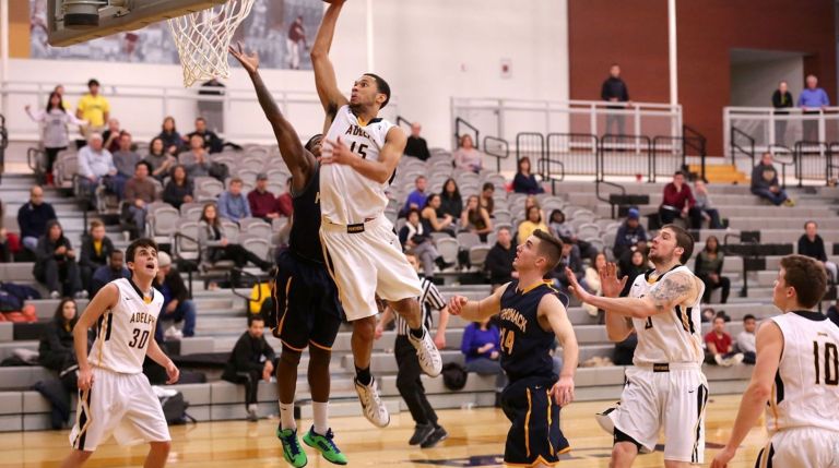 Morgan breaks 1,000 points for Adelphi