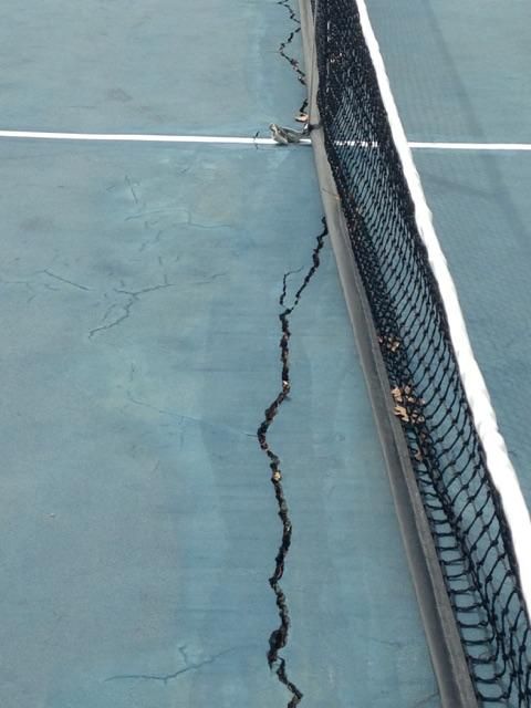 Winter slams Herricks tennis courts Winter slams Herricks tennis courts