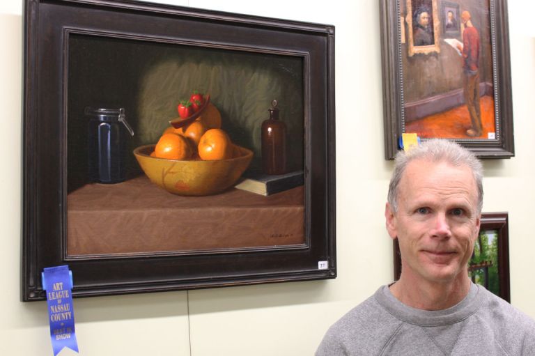 Art League show at Shelter Rock Library