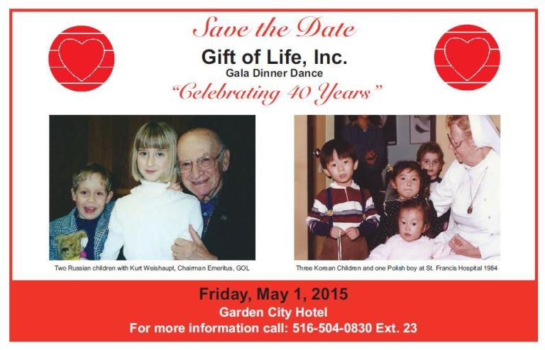 40 years of giving the Gift of Life 40 years of giving the Gift of Life