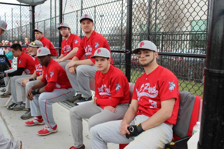 Floral Park playing on renovated ballfield