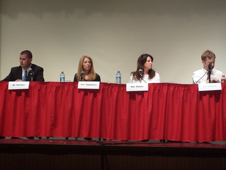 Mineola ed board candidates square off in debate