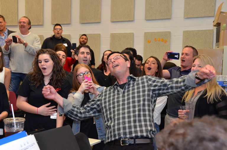 Retiring Roslyn theater teacher gets his curtain call Retiring Roslyn theater teacher gets his curtain call