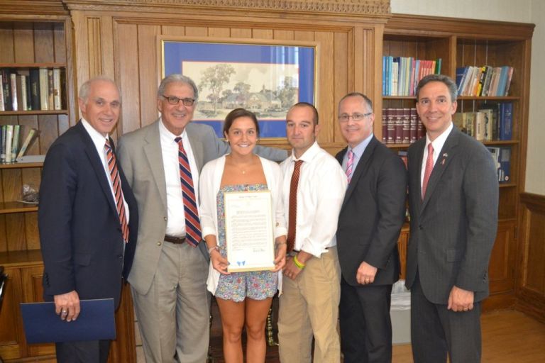 Nicosia receives Sue Link Memorial Award Nicosia receives Sue Link Memorial Award