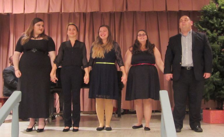LIU students sing, help raise money