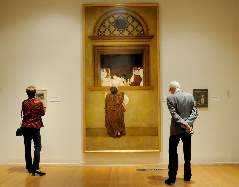 Going Places, Near & Far: Maxfield Parrish On View at Nassau County Art Museum