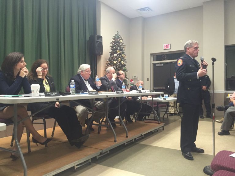Third Precinct Commander spoke to East Hills residents about village safety Third Precinct Commander spoke to East Hills residents about village safety