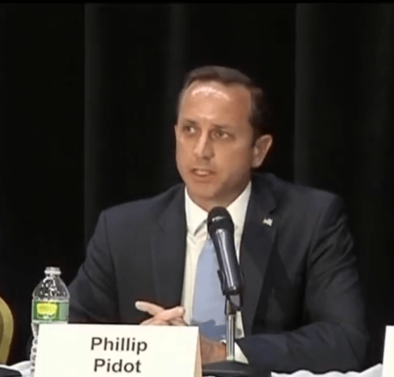 Philip Pidot drops GOP primary suit, plans to file new one