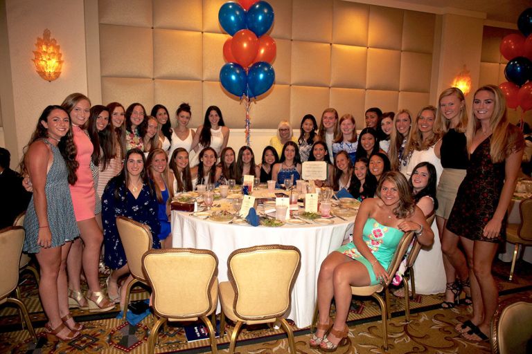 Manhasset Crew teams honored at North Hills ceremony