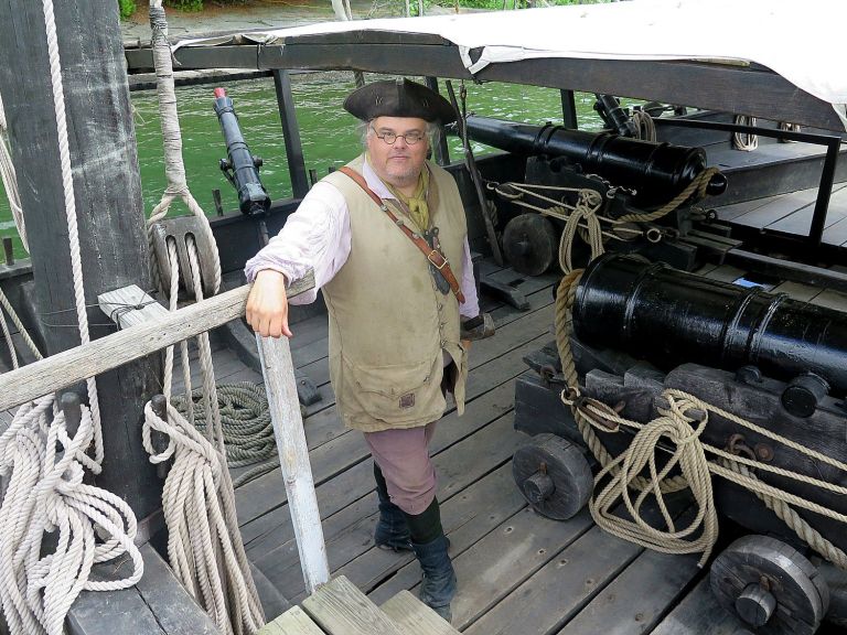 Going Places, Near & Far: Living history Engages Visitors to Lake Champlain Maritime Museum Going Places, Near & Far: Living history Engages Visitors to Lake Champlain Maritime Museum