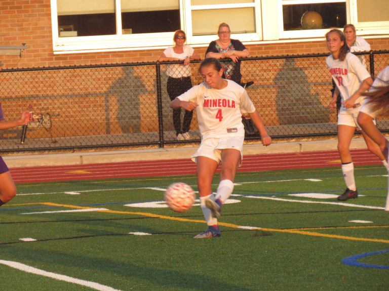 Mineola rolls over Sewanhaka 6-0
