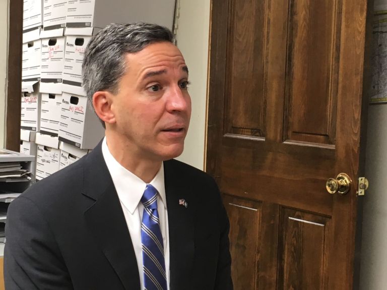 Jack Martins touts government record Jack Martins touts government record