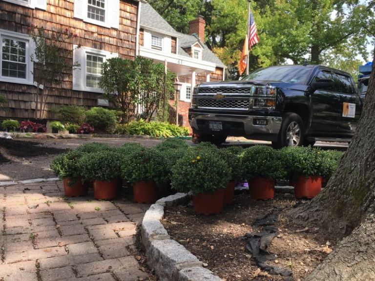 Village Hall receives planting makeover in Village of Great Neck