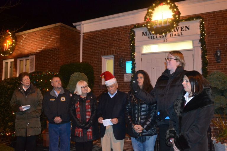 Manorhaven holiday celebration