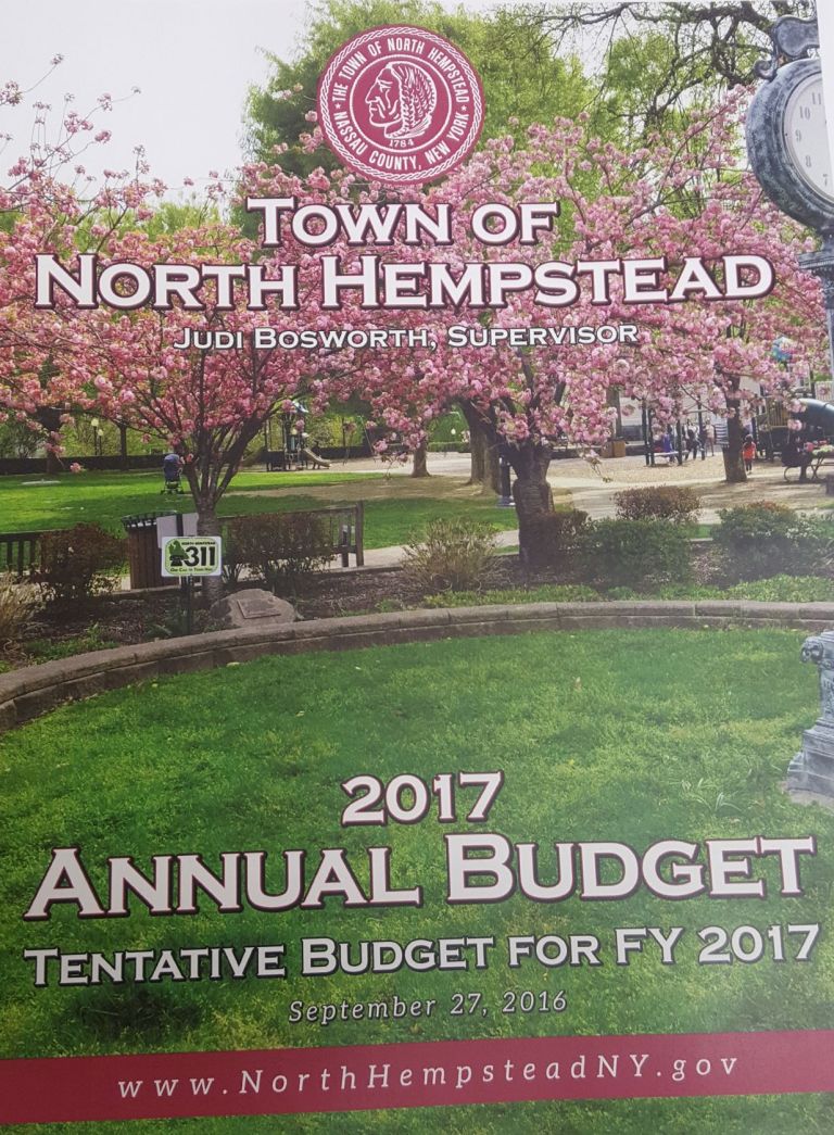 North Hempstead’s 2017 tentative budget