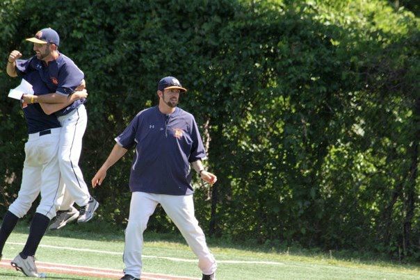 Players say farewell to baseball coach