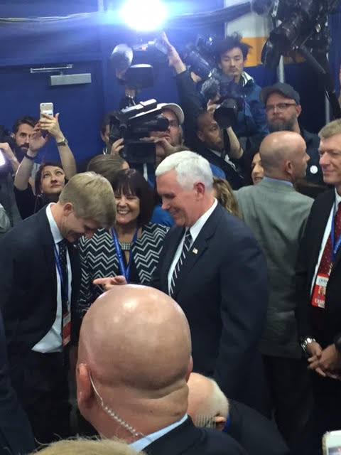 Governor of Indiana and Republican VP Nominee Mike Pence