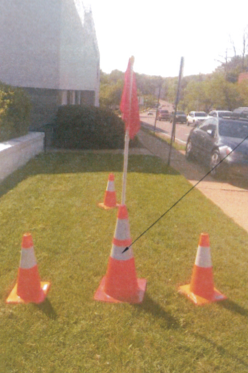Civics oppose utility pole on Northern Blvd. Civics oppose utility pole on Northern Blvd.