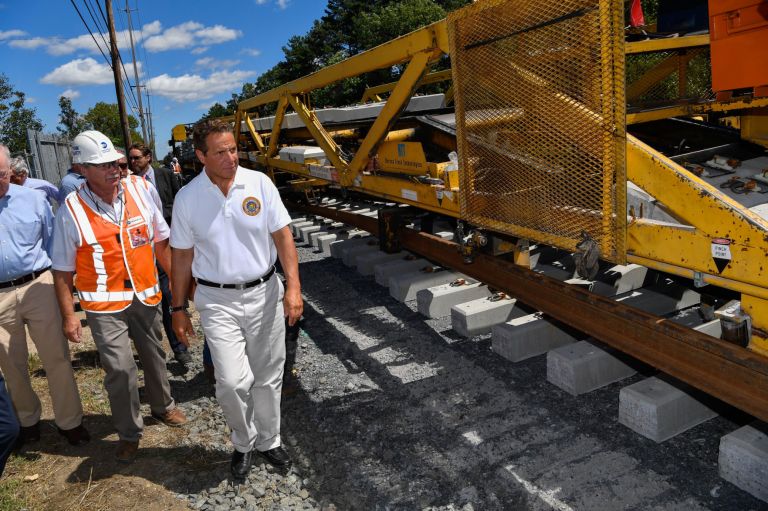 Cuomo pushes 3rd track Cuomo pushes 3rd track