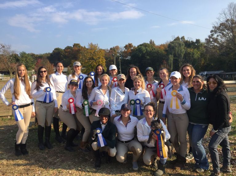 LIU Post equestrian rests atop in region
