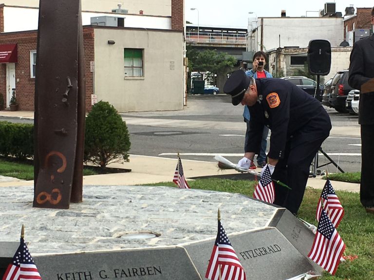 Silence marks 9/11 tragedy in Floral Park Silence marks 9/11 tragedy in Floral Park