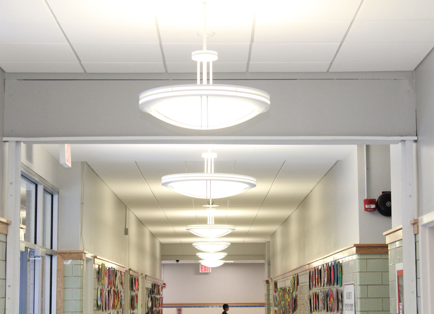 

<p></img>New flooring, wall tiling, paint and lighting were installed in East Hills School as part of the district’s $40 million capital plan.</p>
<p>” /><br></br>
<img decoding=