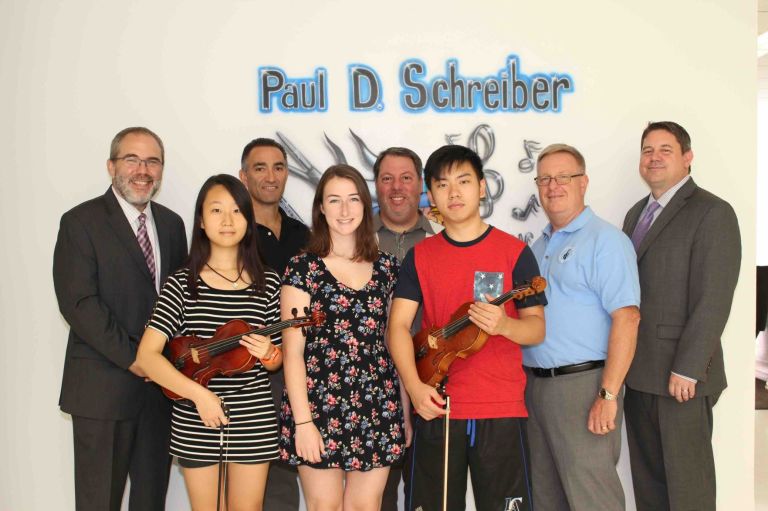 Schreiber musicians honored