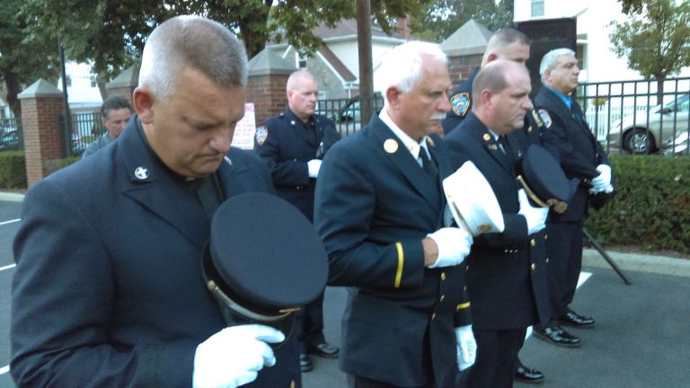 NHP firefighters unveil 9/11 monument NHP firefighters unveil 9/11 monument