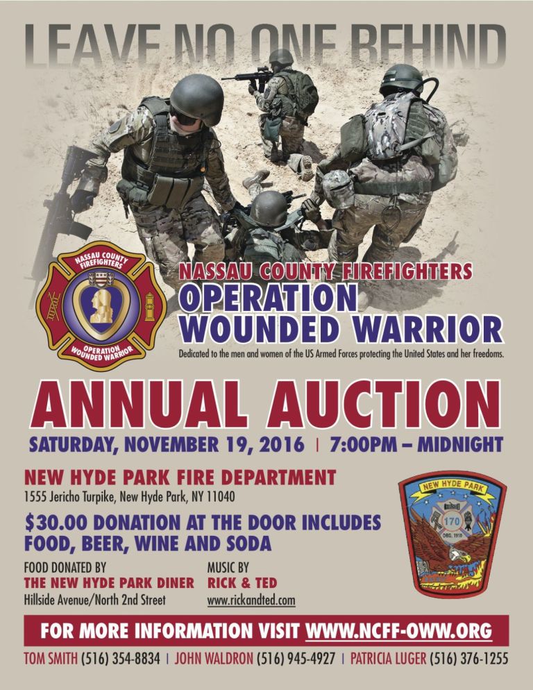 NHP firefighters to aid wounded warriors