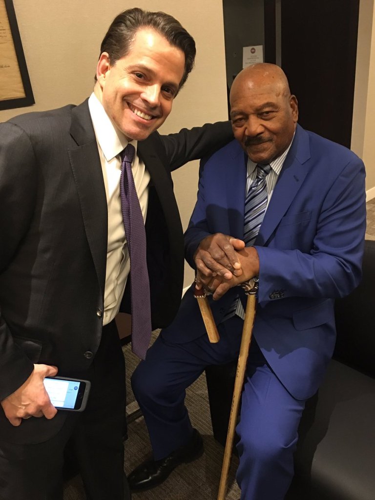 Jim Brown meets with Trump