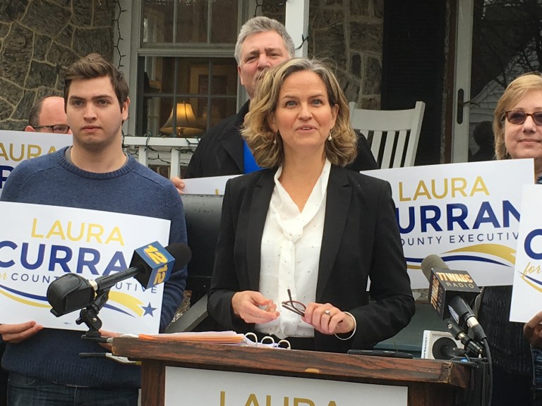 Laura Curran touts Nassau anti-corruption proposals Laura Curran touts Nassau anti-corruption proposals