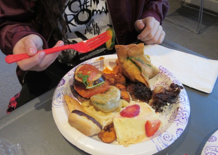 Teens put on food festival at Bryant Library