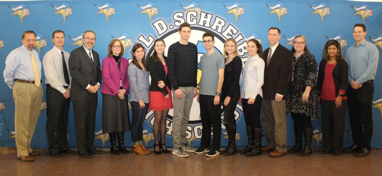 Six Schreiber seniors named ‘scholars’