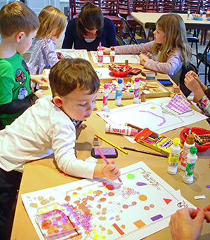 Family art making