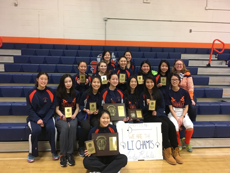 Great Neck South girls fencing finish season with county title